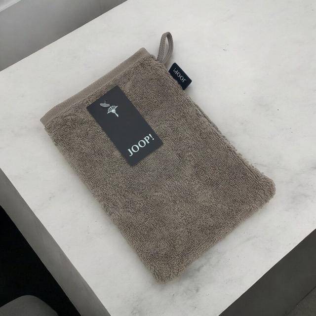 Joop! Frottiertuchserie Uni Cornflower 1670 Waschhandschuh Graphit