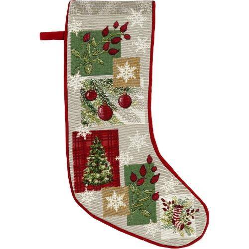Sander Stiefel Candy Patch Rot/Grün 21 x 48 cm