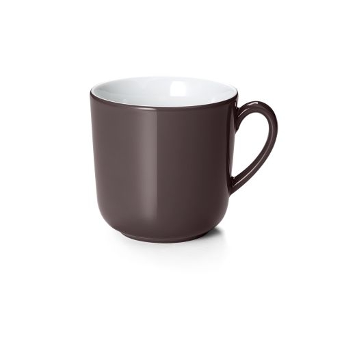 Dibbern Solid Color Becher mit Henkel 0,45 l umbra