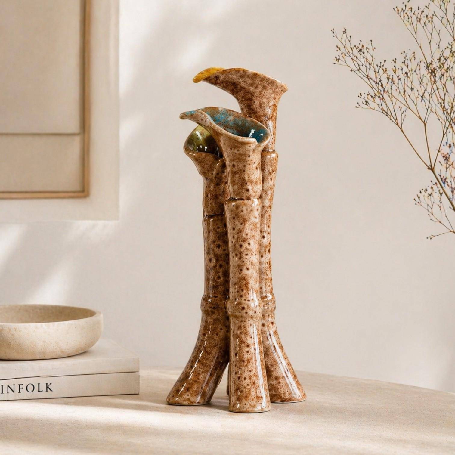 Luimes & Luimes Vase Violet In Pink 28 cm