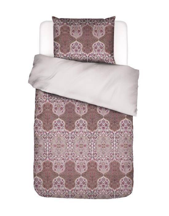 Essenza Baumwollsatin Bettwäsche Giulia Taubengrau 135 x 200 cm + 80 x 80 cm