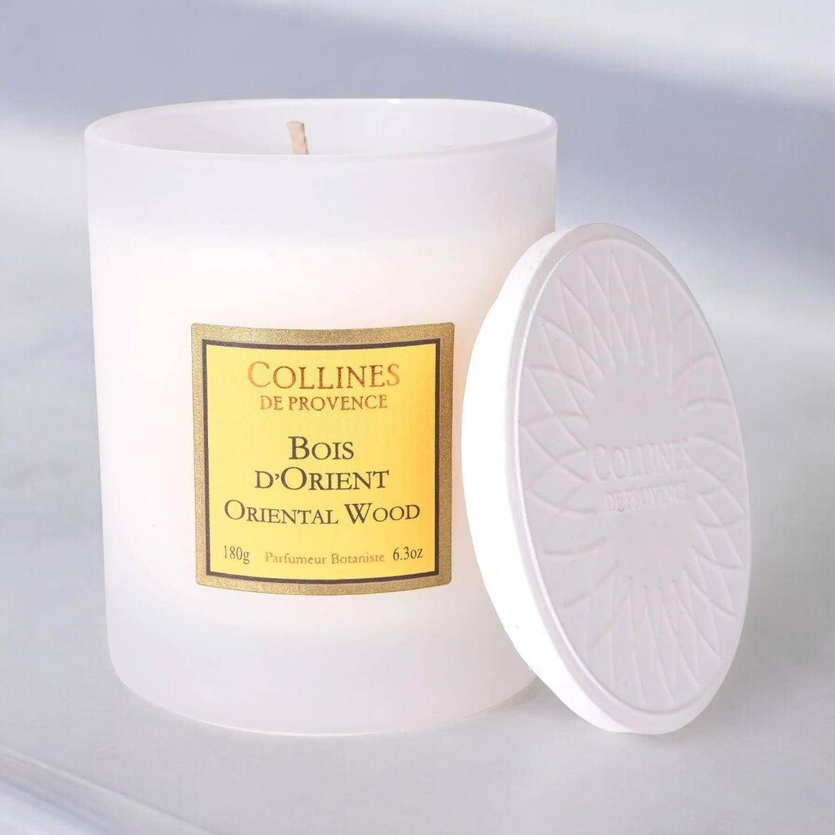 Von Collines De Provence - Duftkerze Orientalisches Holz 180g