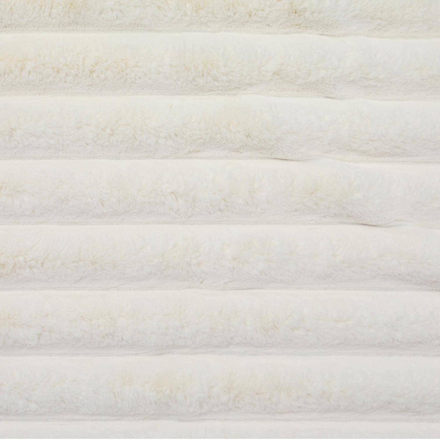 Skinnwille Plaid Liny Ivory 140 x 220 cm