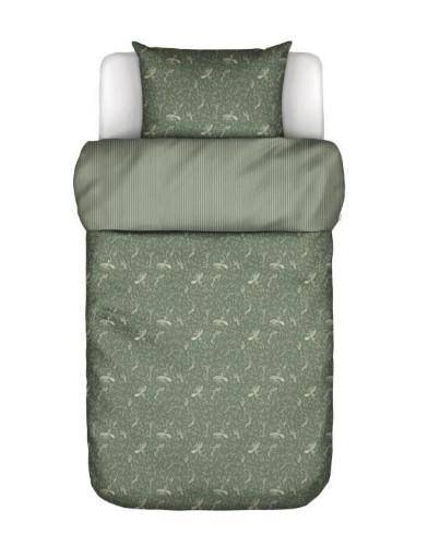 Marc O'Polo Bettwäsche Salen Deep Green 155 x 220 cm