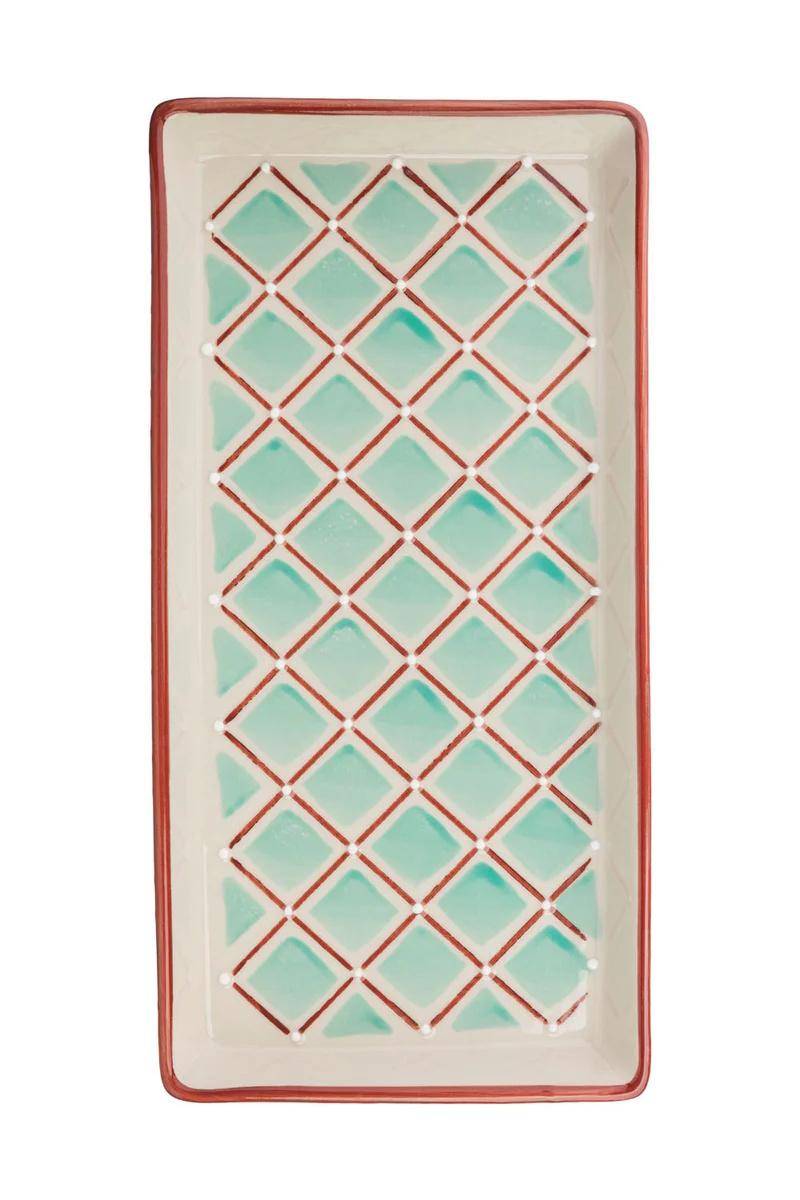 Tranquillo Badablage/Schale Retro Flair - Türkis