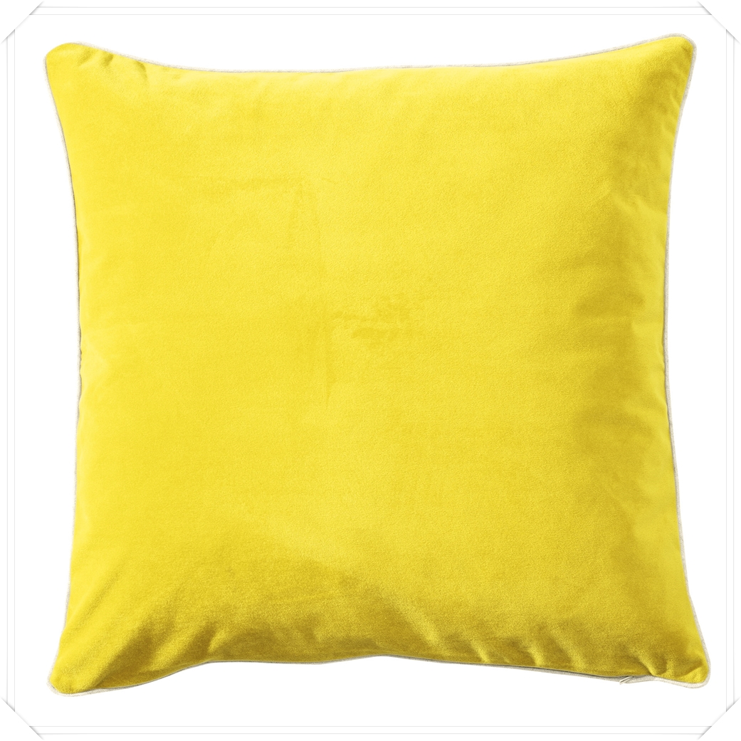 Pichler Kissenhülle Melva Zitrone 40 x 40 cm