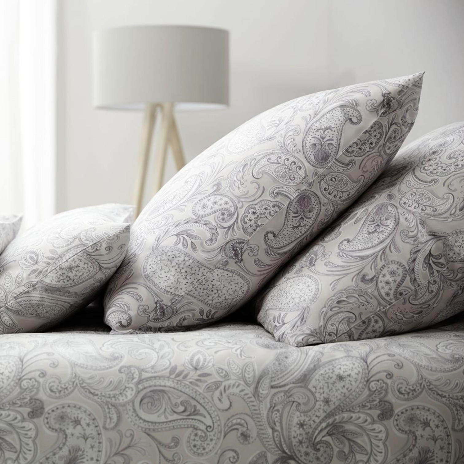 Elegante Comfort Satin Bettwäsche Opus Natur 155 x 220 cm