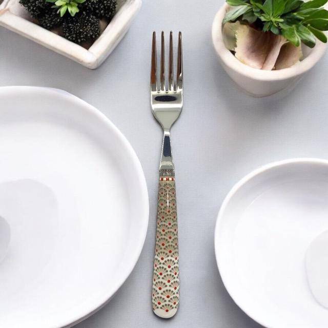 PiP Studio Fork Floral Khaki 20 cm