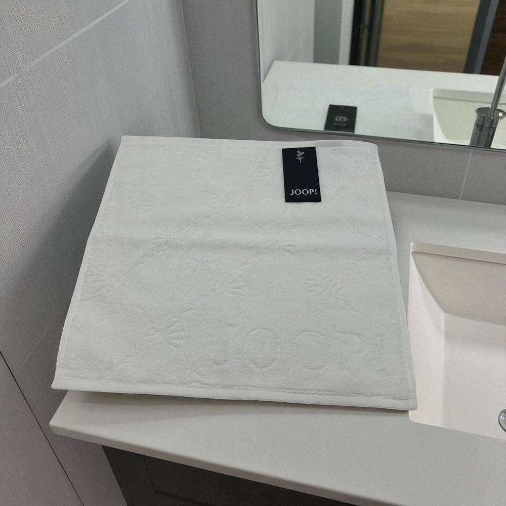 JOOP! Frottiertuchserie Uni Cornflower 1670 Seiftuch Weiß