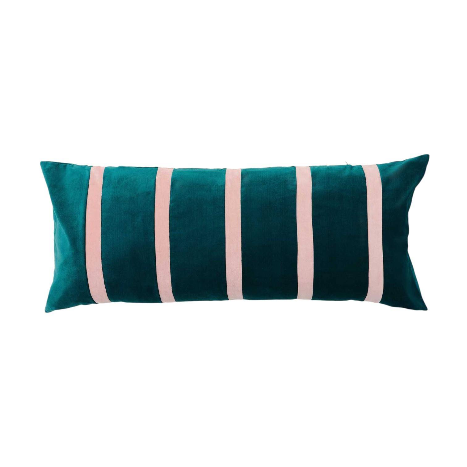 ESSENZA Dekokissen Isole Dark Teal 40 x 90 cm
