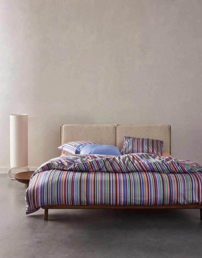 ESSENZA Bio-Baumwollsatin Bettwäsche Donna Multi 135 x 200 cm + 80 x 80 cm