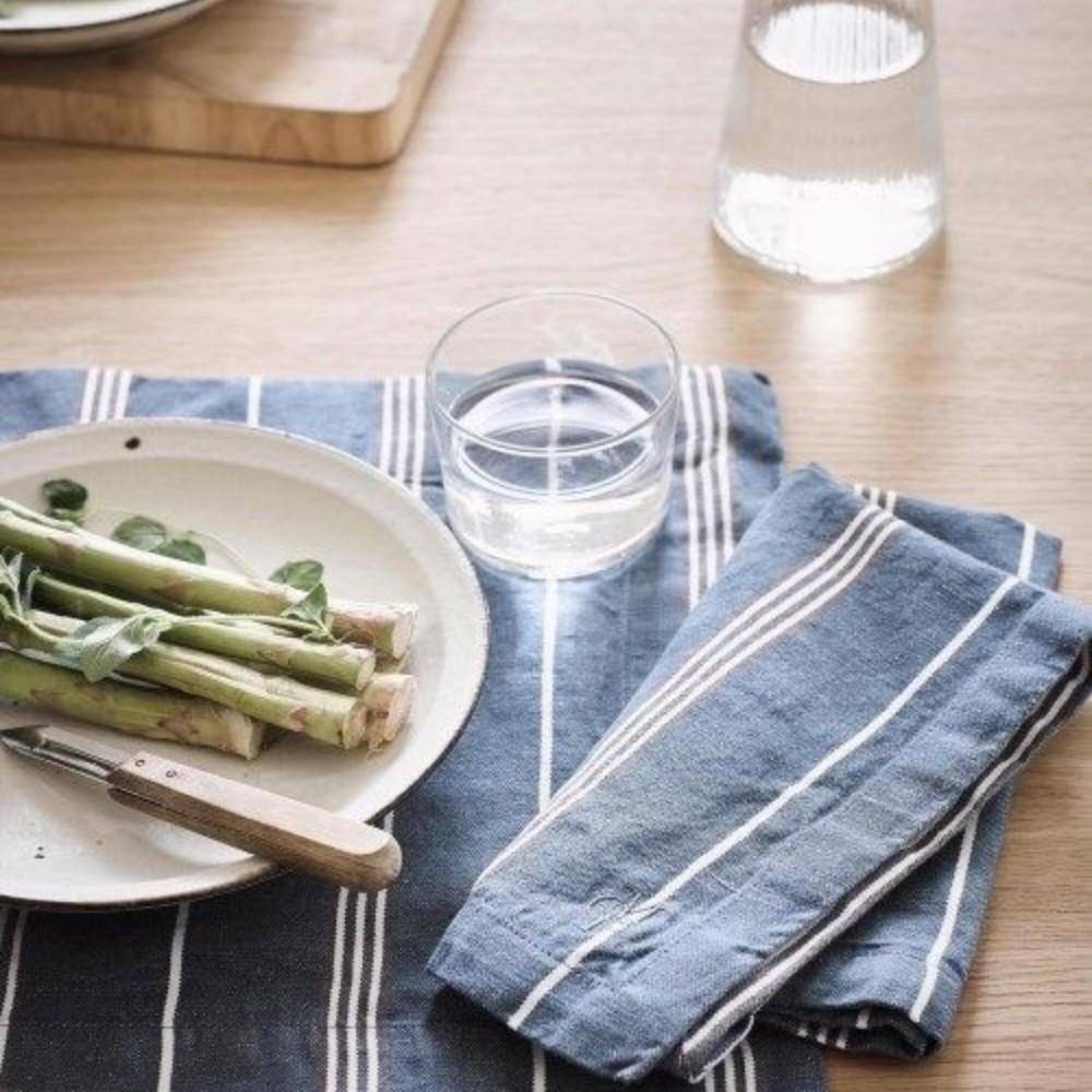 Marc O'Polo Tischset Jona Smoke Blue