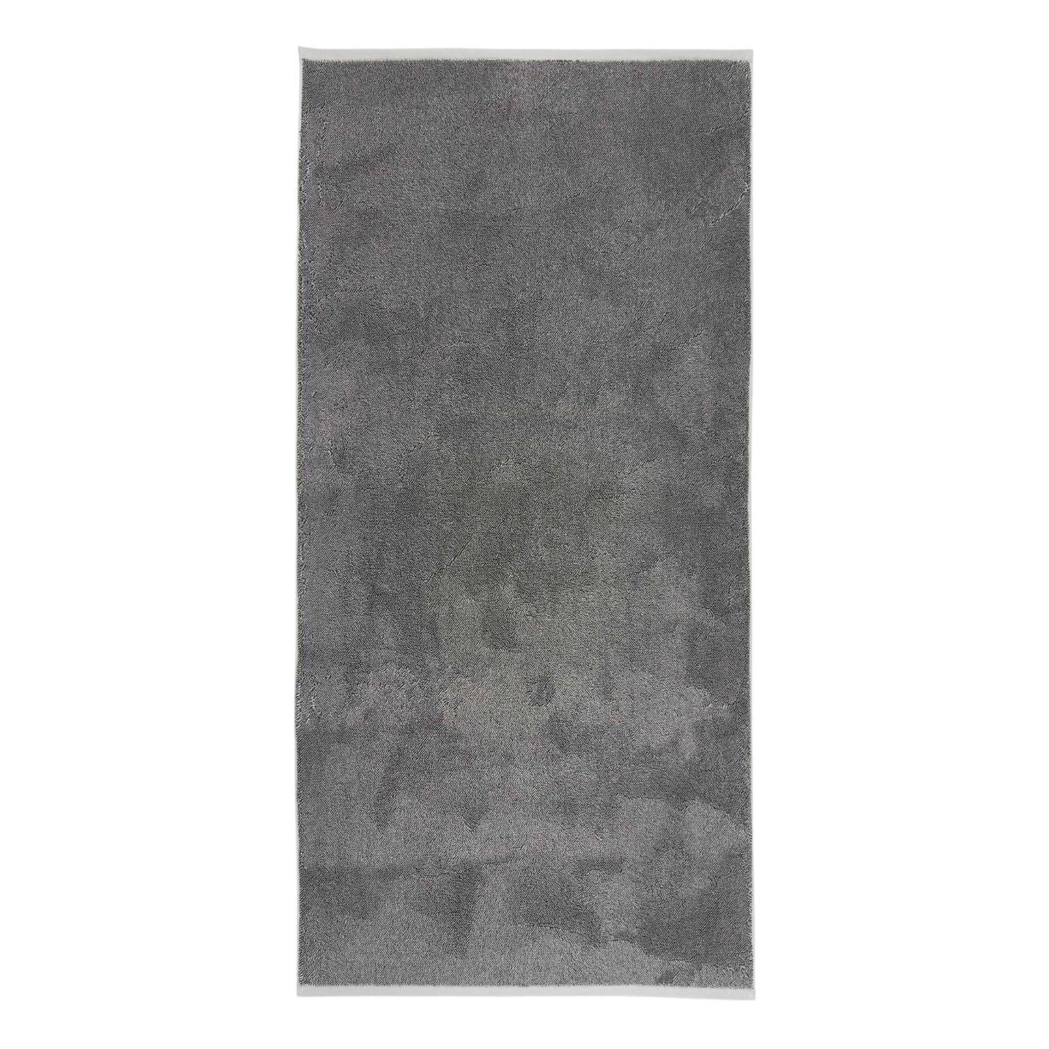 MARC O’POLO Timeless Saunatuch Anthracite 80x200 cm aus hochwertigem Baumwoll-Frottee in modernem Grau