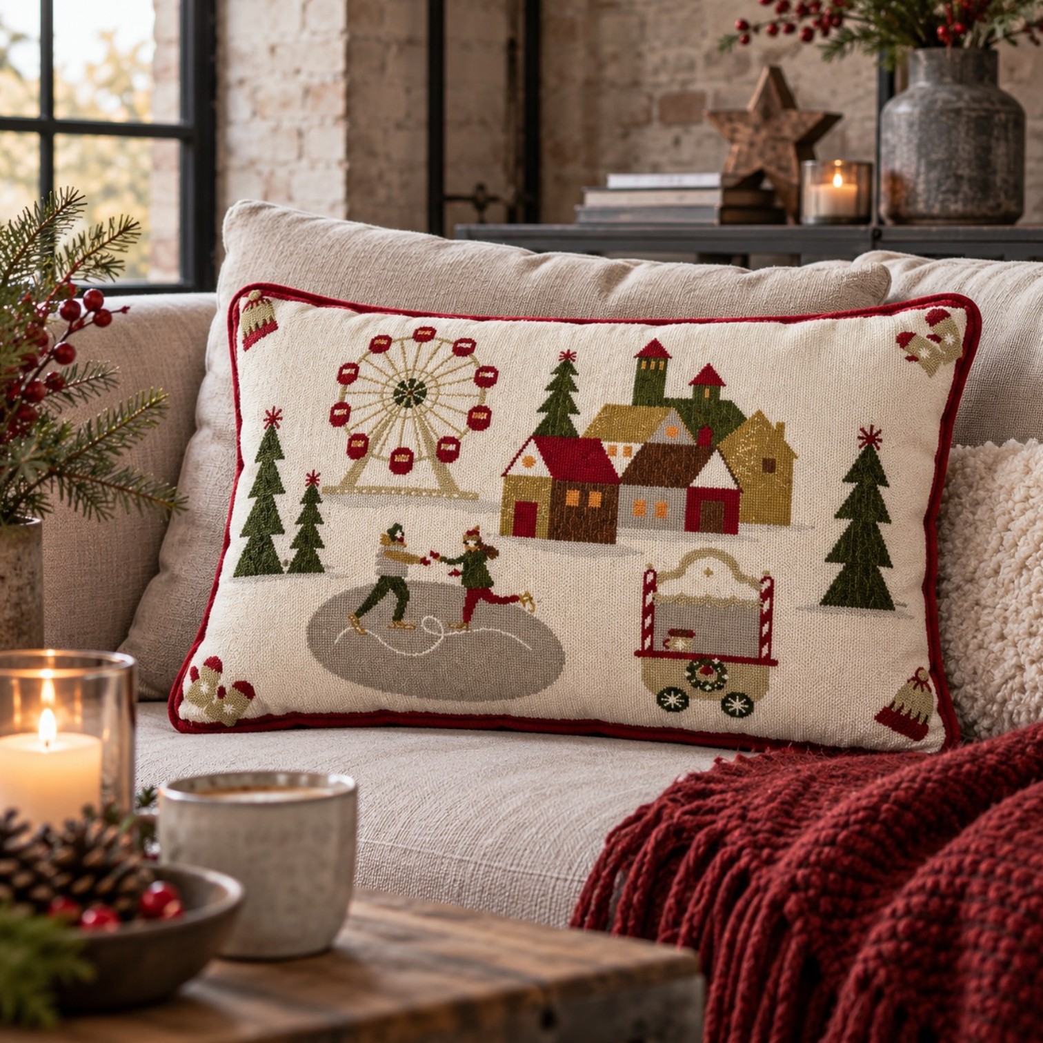 Sander Kissen gefüllt X - Mas Joyride 32 x 48 cm