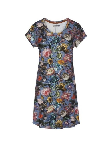 ESSENZA Isa Famke Nachthemd Moonlight Blue in XS