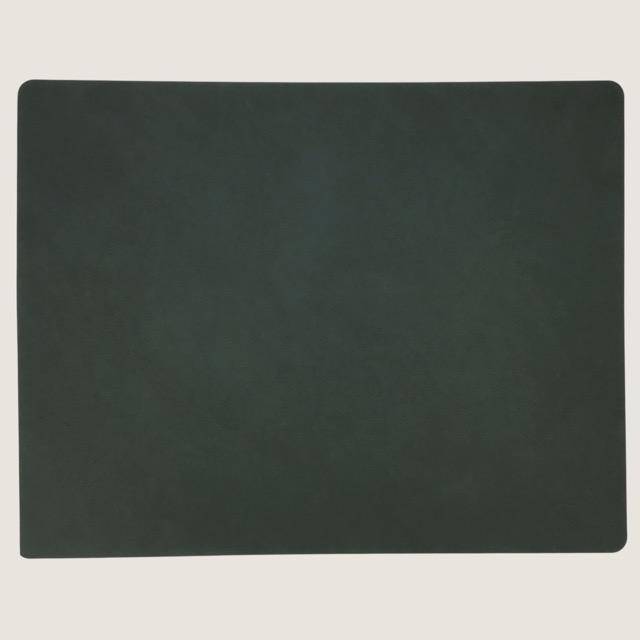 Lind DNA Tischset Square L Dark Green Nupo in 35 x 45 cm