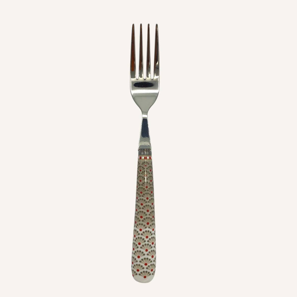 PiP Studio Fork Floral Khaki 20 cm