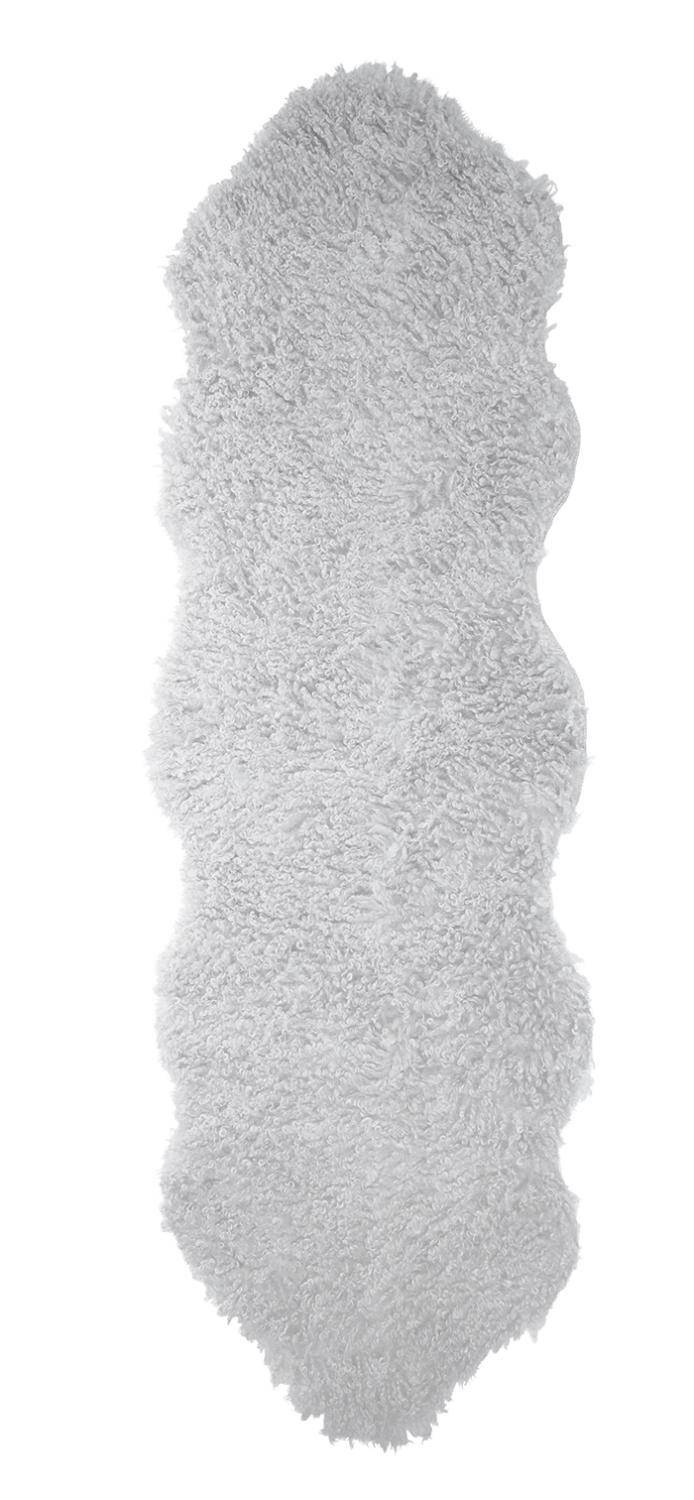 Wooly – Dein stylisches Dekofell in Silber für ein gemütliches Zuhause