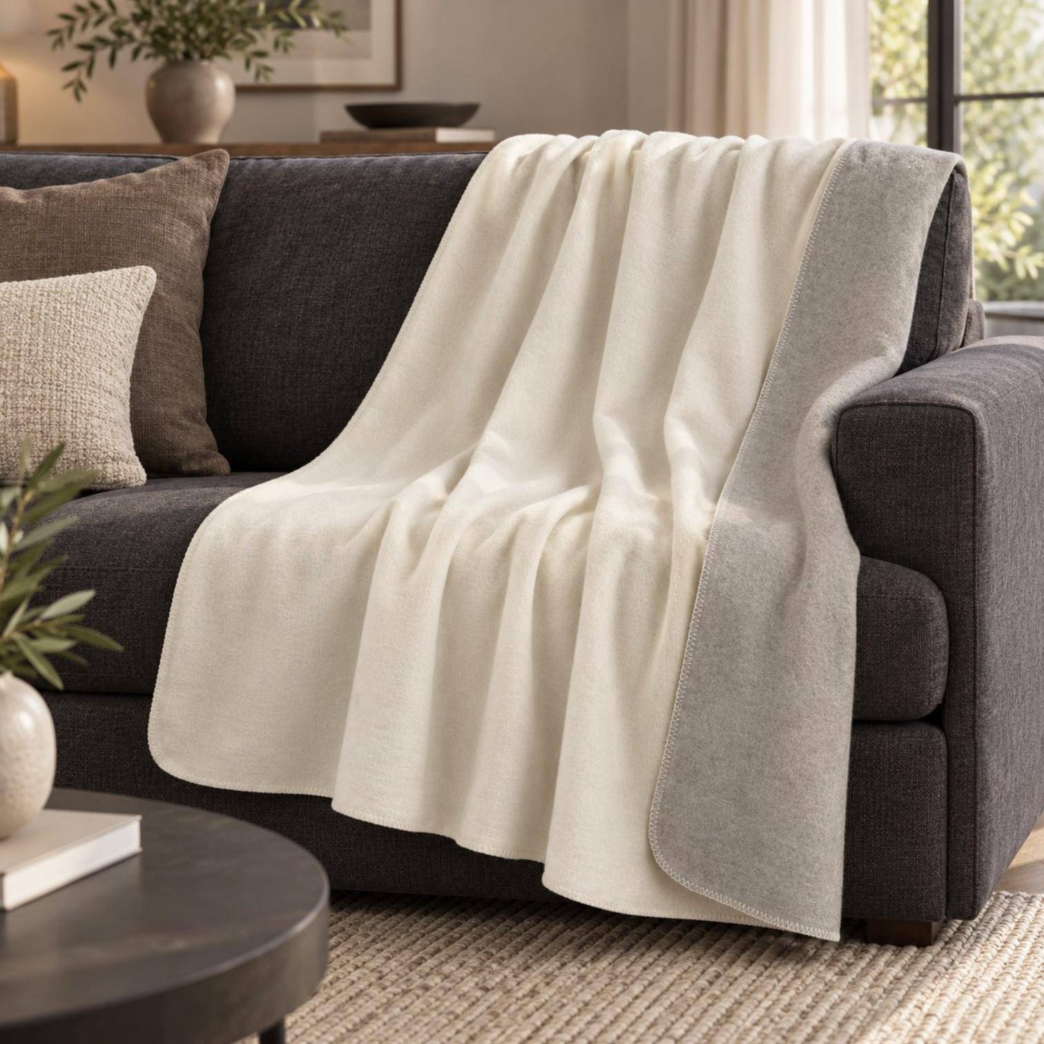 Pad Decke Hobart in Natural 150 x 200 cm