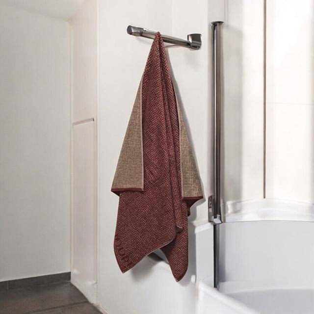 JOOP! Frottiertuchserie Select Allover 1695 Rouge Duschtuch 80 x 150 cm