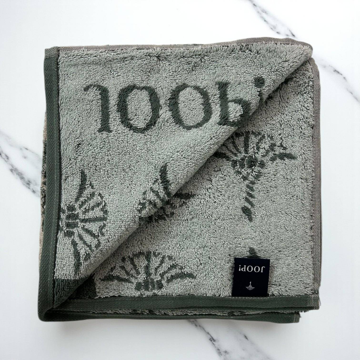 Joop! Frottiertuchserie Divided Cornflower Handtuch Salbei