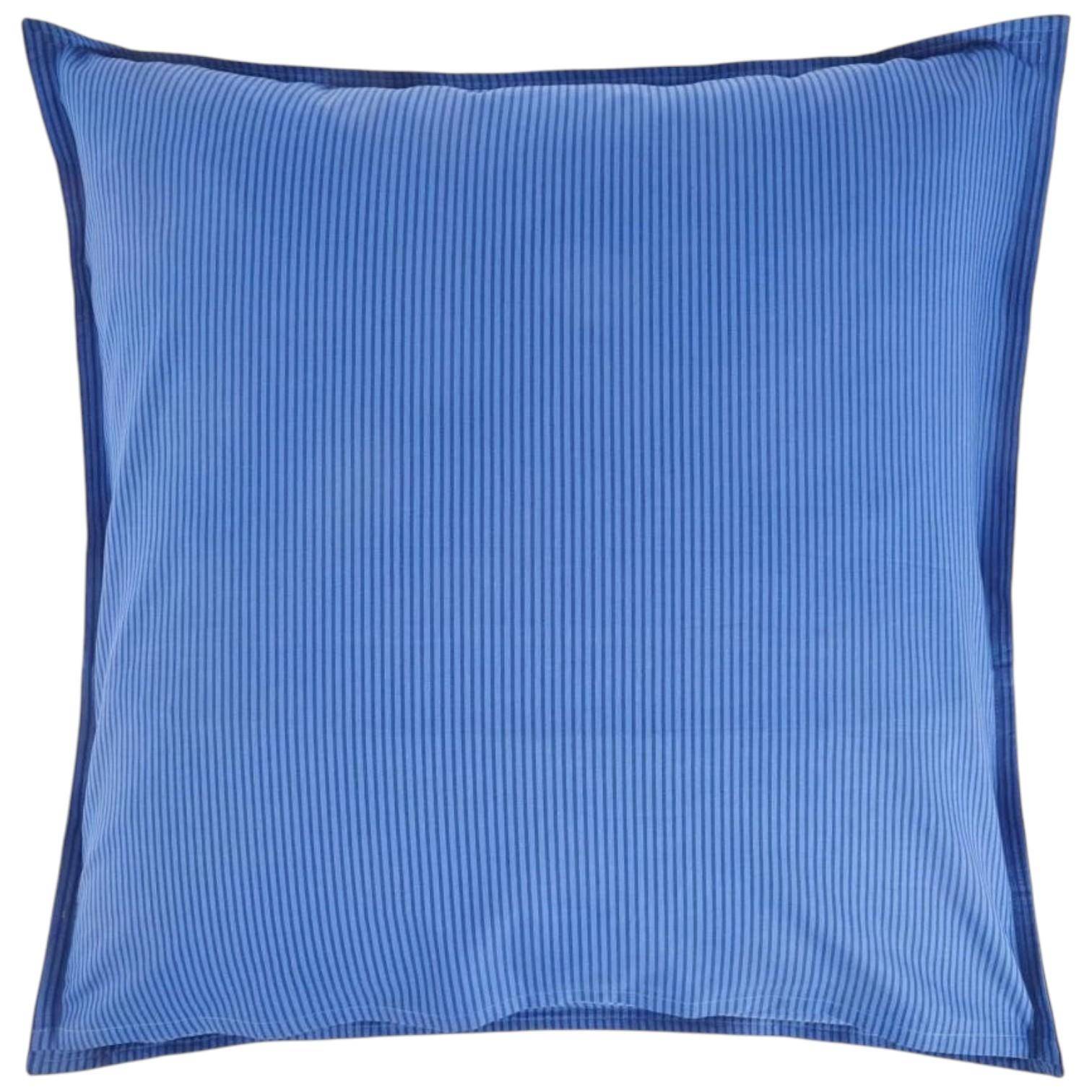 Tommy Hilfiger Kissenhülle zur Bettwäsche Dyed Blue Demin 40 x 80 cm