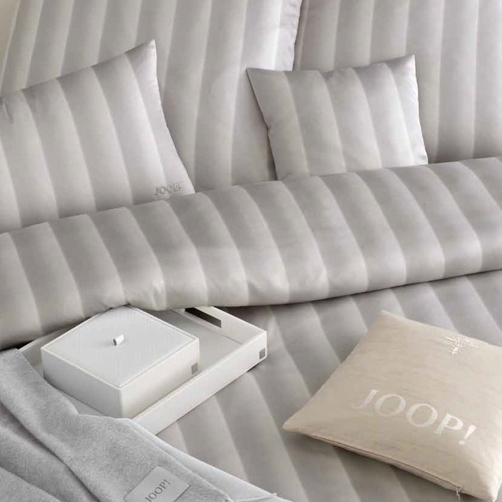 JOOP! Bettwäsche Luxury Herringbone Sand - 155 x 220 cm
