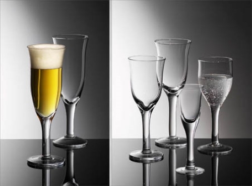 Kaheku Skagen Proseccoglas Klar 7,5 Ø 26,5 cm hoch