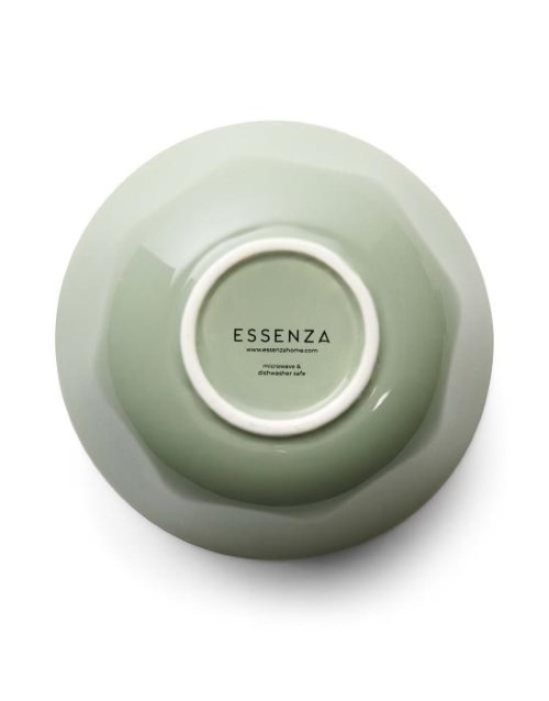 Essenza Sculpture Bowl Medium Stone Green 15 cm