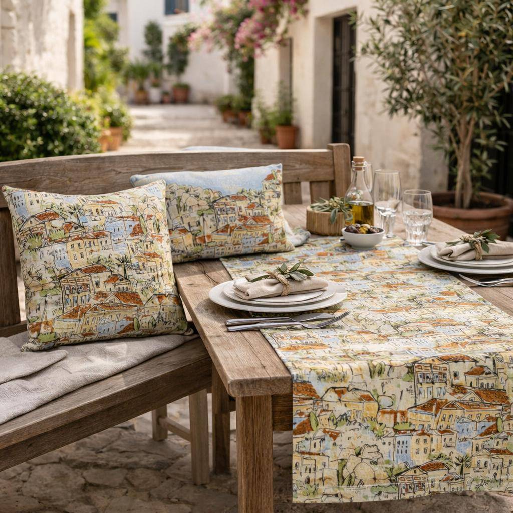 Sander kleiner Tischläufer Menorca 40 x 100 cm