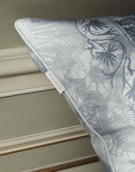 Essenza Baumwollsatin Bettwäsche Maere Hazy Blue 155 x 220 cm