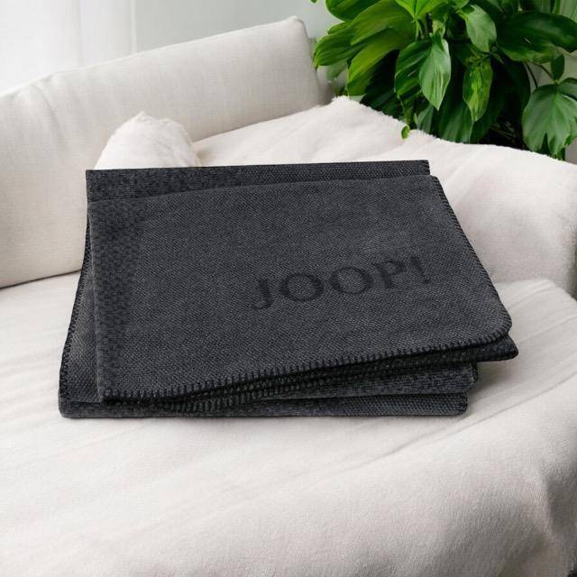 JOOP! Wohndecke Decor Anthrazit in 150 x 200 cm