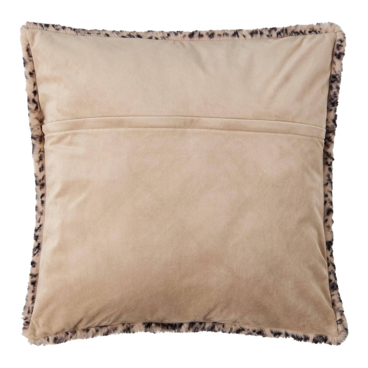 Skinnwille Dekokissen Leo Cream XL 65 x 65 cm