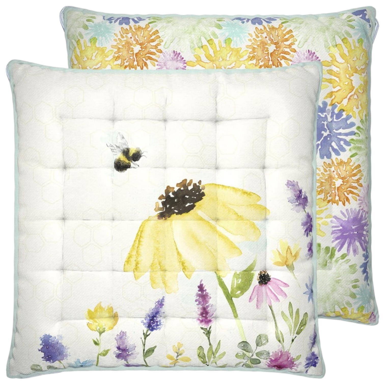 Ihr Sitzkissen Summer Bees cream 45 x 45 cm