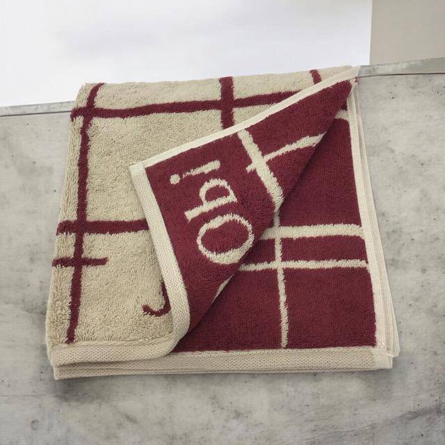 JOOP! Frottiertuchserie Select Layer 1696 Rouge Handtuch 50 x 100 cm