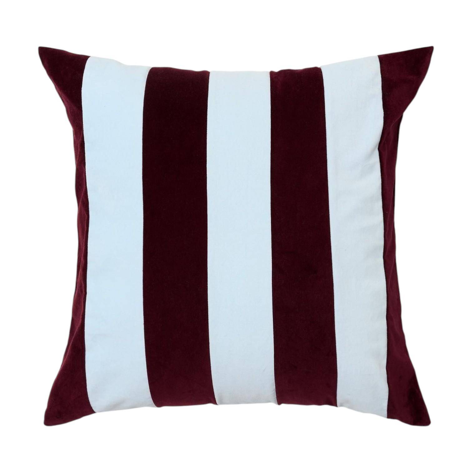 ESSENZA Dekokissen Nino Mauve Wine 50 x 50 cm
