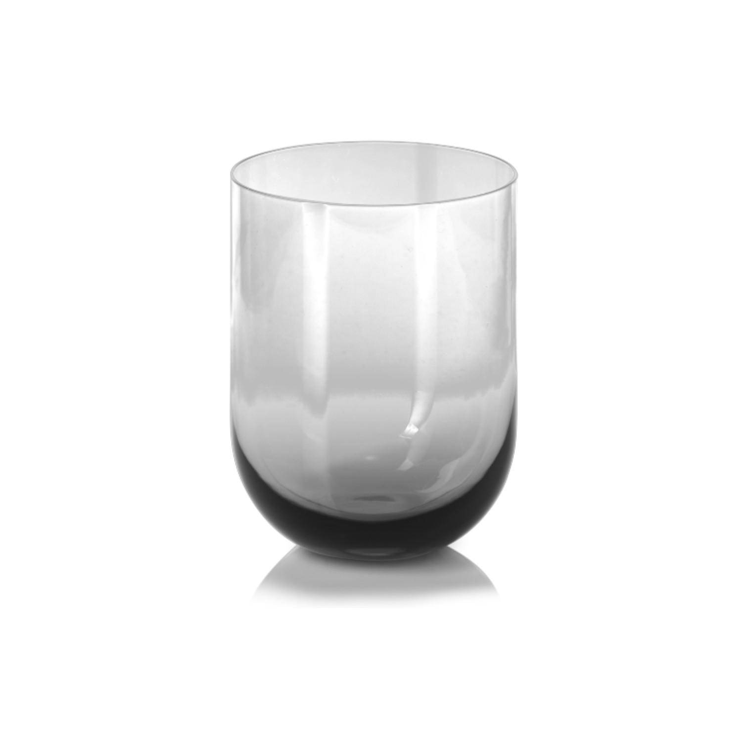 Dibbern Glas Rotondo Grau 0,25 l – Modernes Design