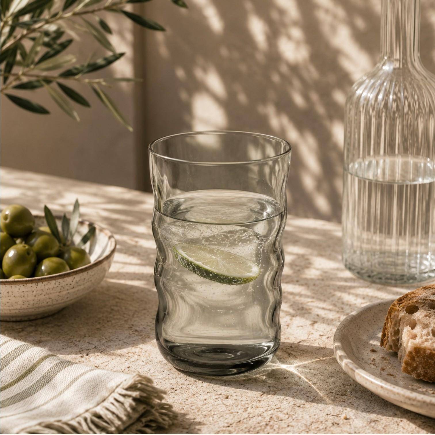 Paveau Swirl Longdrinkglas 460 ml - Mist