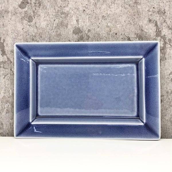 Jars Keramik Tourron Fb.Bleu Chardon Platte 20 x 30 cm