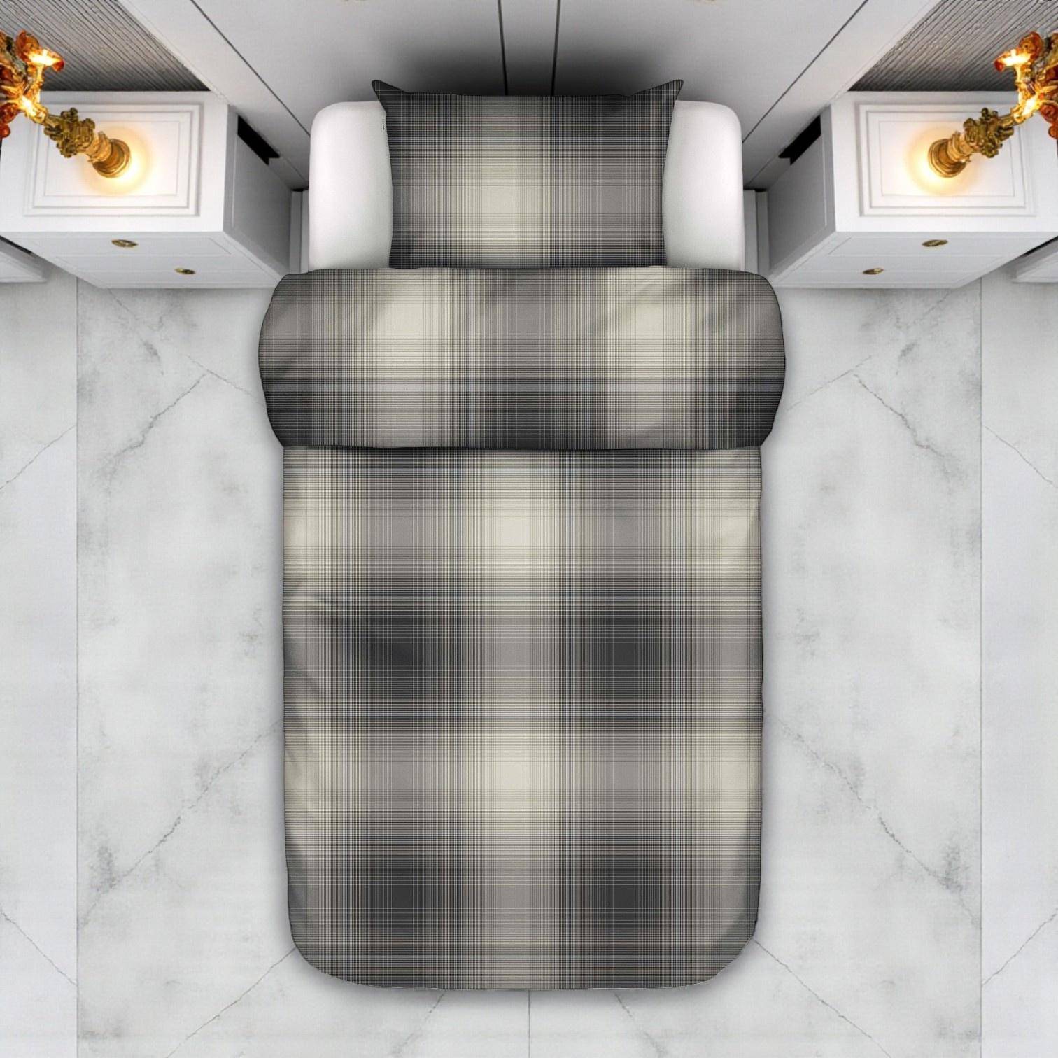 Marc O'Polo Flanell Bettwäsche Phia Black 155 x 220 cm