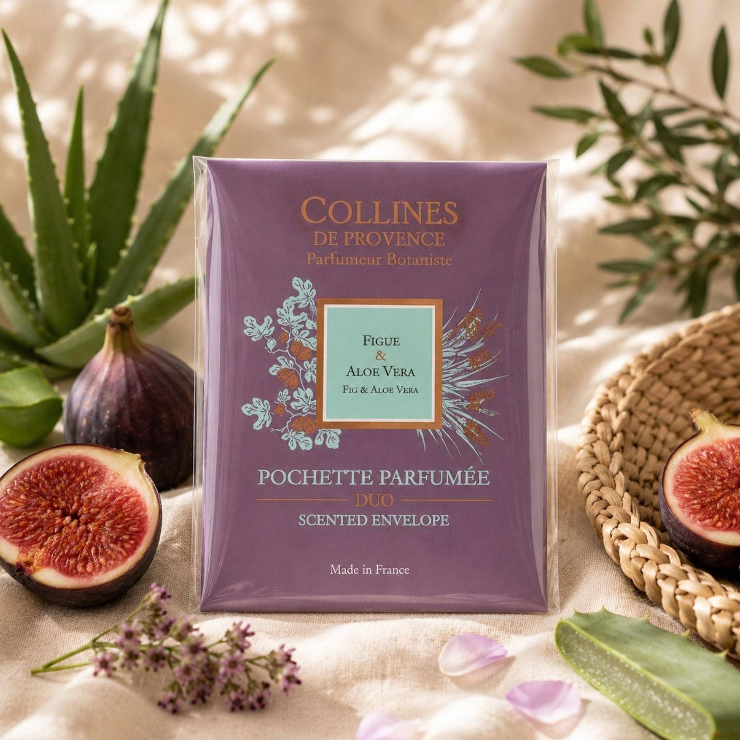 Von Collines De Provence - Duftsachet Feige & Aloe Vera 6g