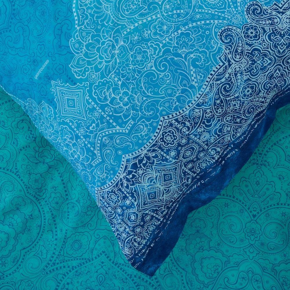 Bassetti Bettwäsche Dolceacqua B1 Bluette 155 x 220 cm