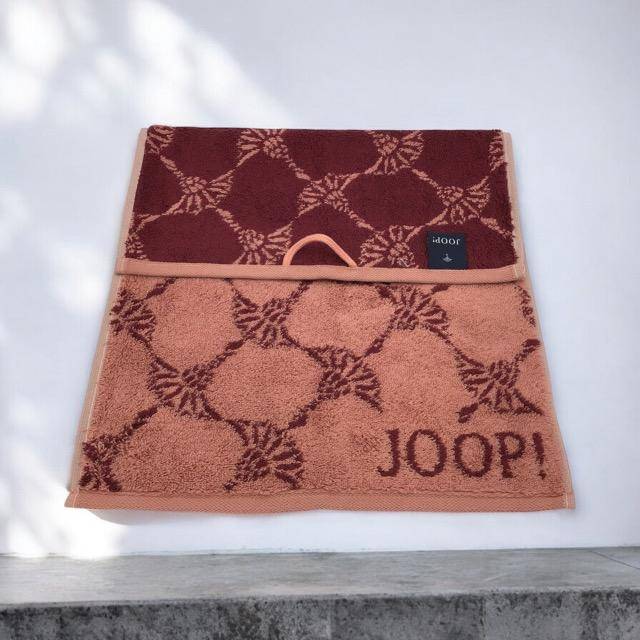 JOOP! Frottiertuchserie Classic Cornflower 1611 Gästetuch Rouge