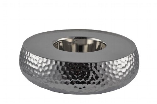 Kaheku Golf Sockel Silber rund 8 cm hoch
