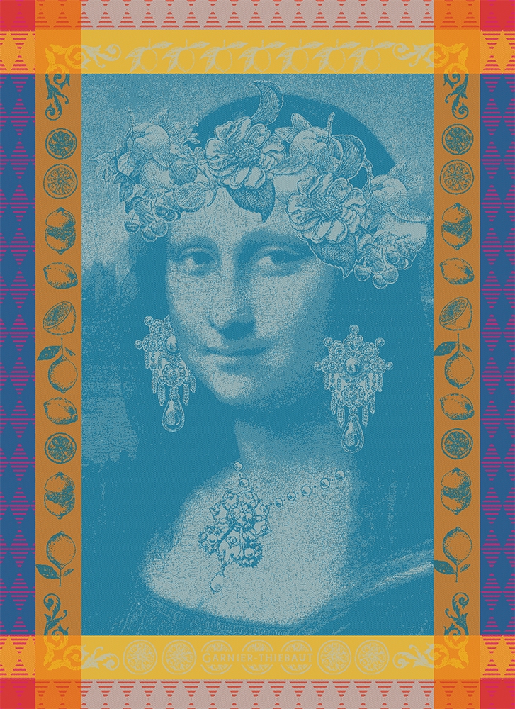 Garnier Thiebaut Geschirrtuch - Mona Lisa