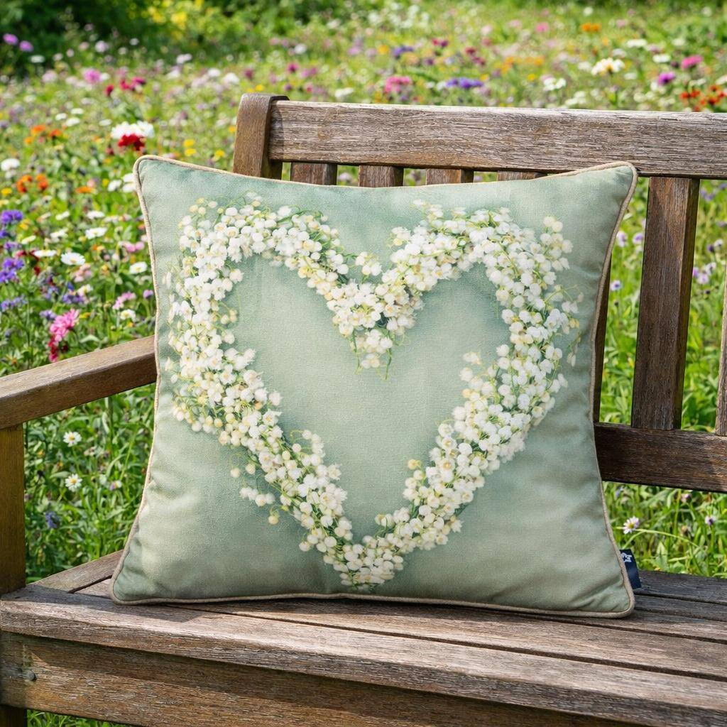 Pichler Kissenhülle Love Jade 40 x 40 cm