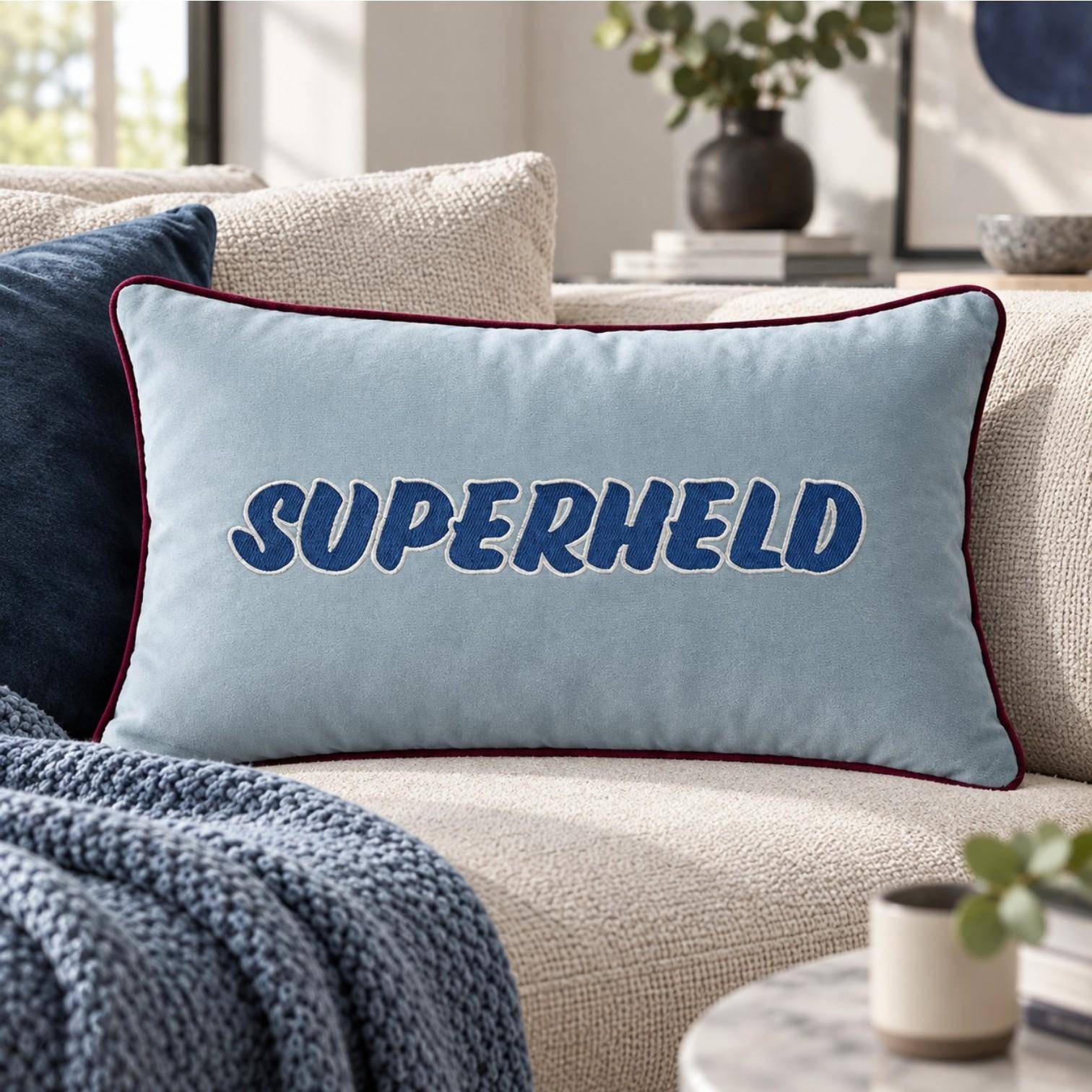 Pad Kissenhülle Superheld 30 x 50 cm