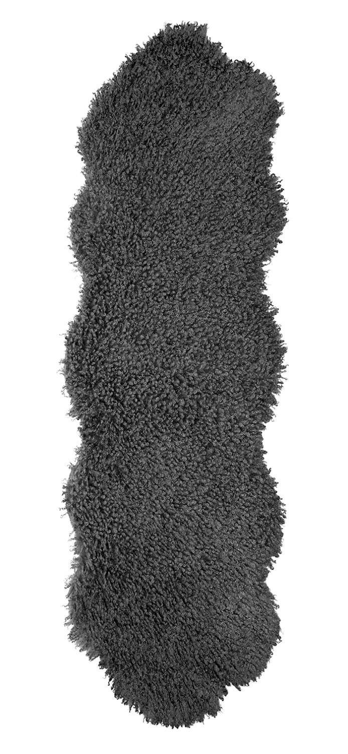 Skinnwille Dekofell Wooly Grey 60 x 180 cm