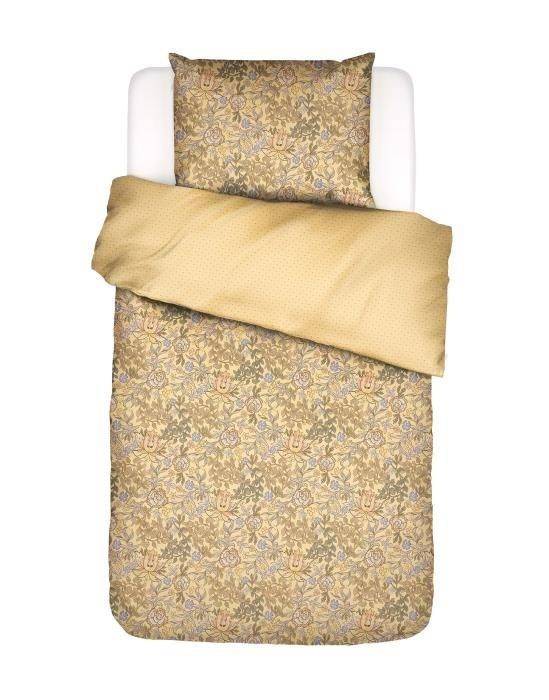 ESSENZA Baumwollsatin Bettwäsche Ophelia Sahara Sun 155 x 220 cm + 80 x 80 cm