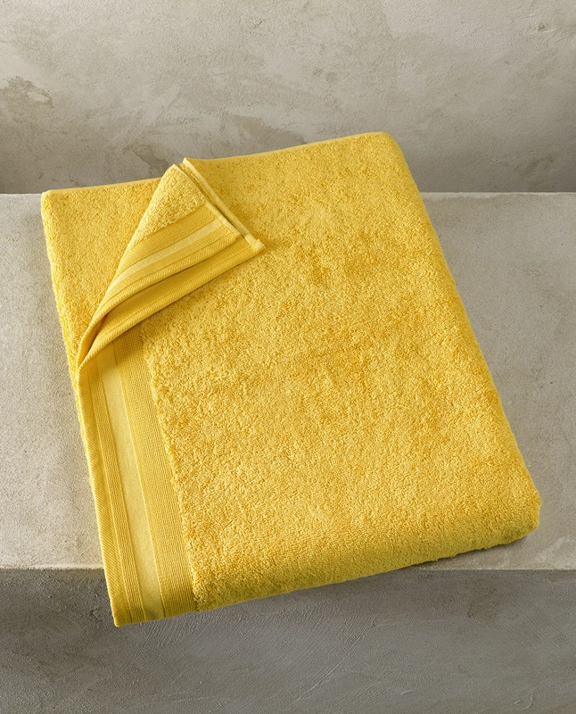 De Witte Lietaer Frottierserie Excellence Dark Lemon Duschtuch 100 x 150 cm